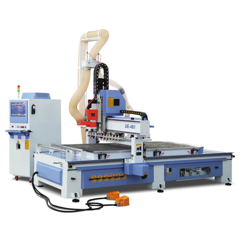 ماكينة راوتر CNC مع ATC خطي لـ12 أداة UE-481