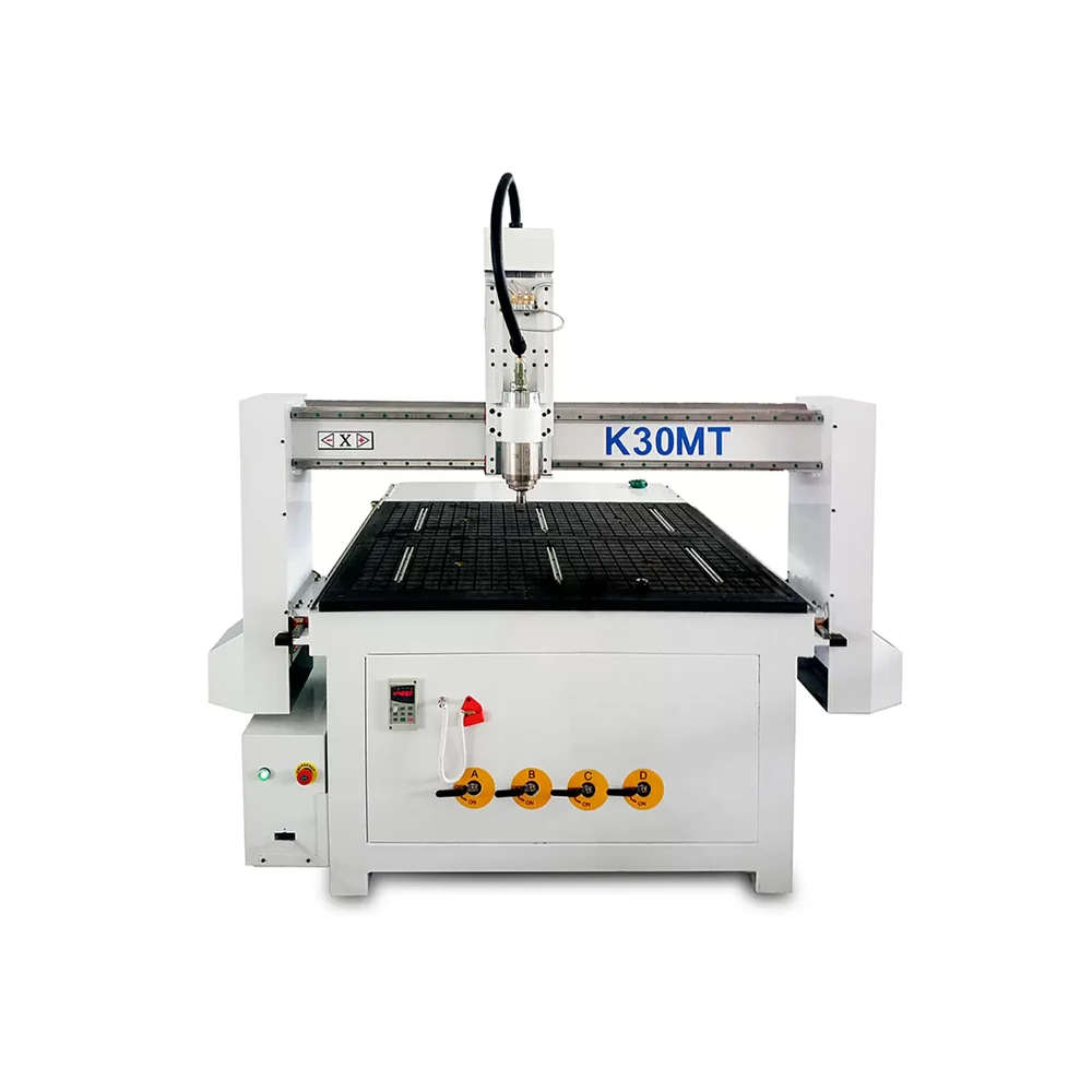 ماكينة راوتر CNC من Quick CNC طراز K30MT مزودة بمغزل تشغيل بتغيير يدوي للأدوات