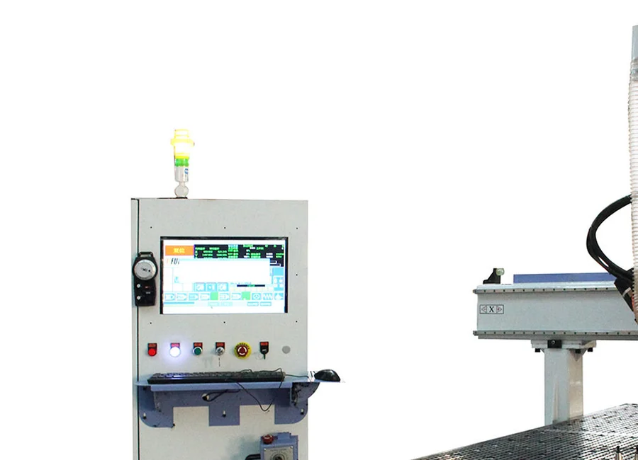 Estructura soldada reforzada y pórtico del router CNC de 4 ejes UA-481