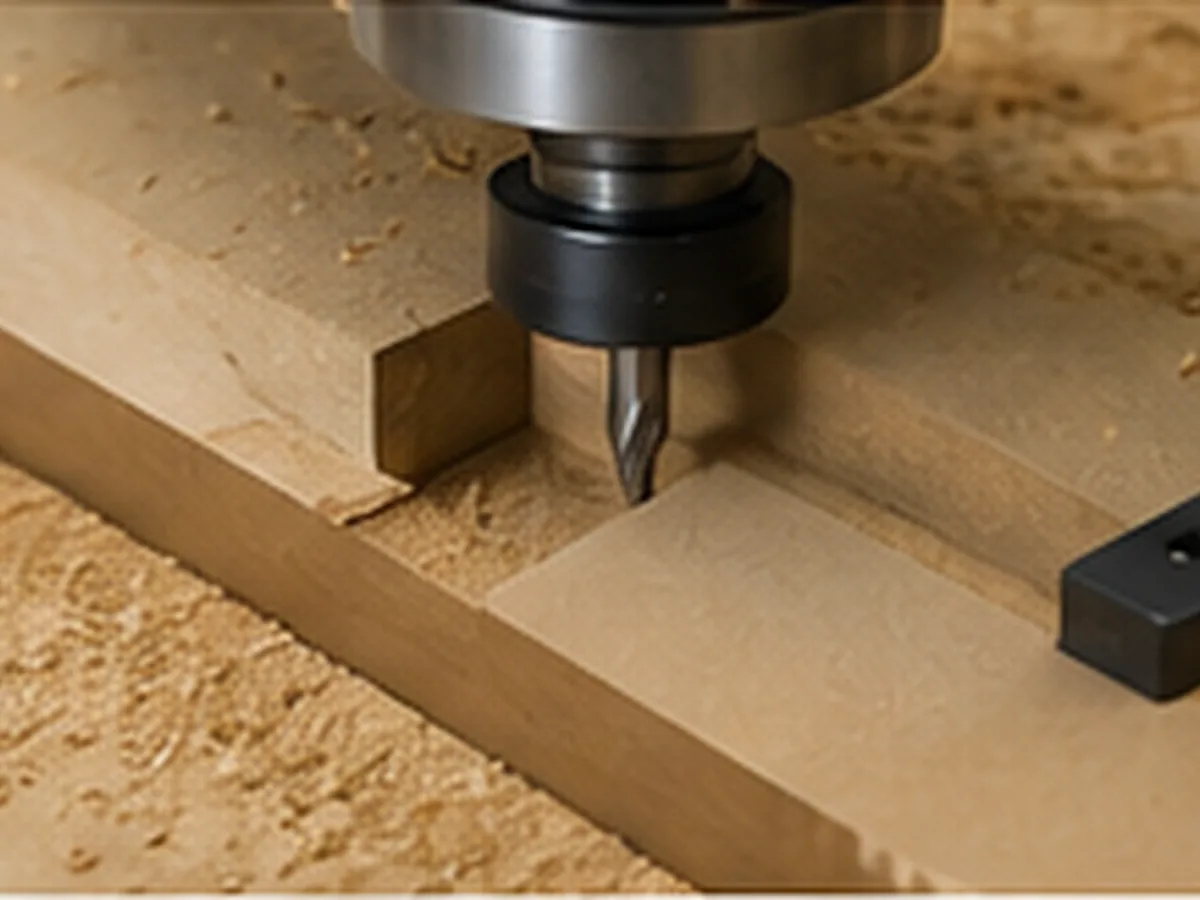 Controlled multi-pass cutting of MDF on a CNC router