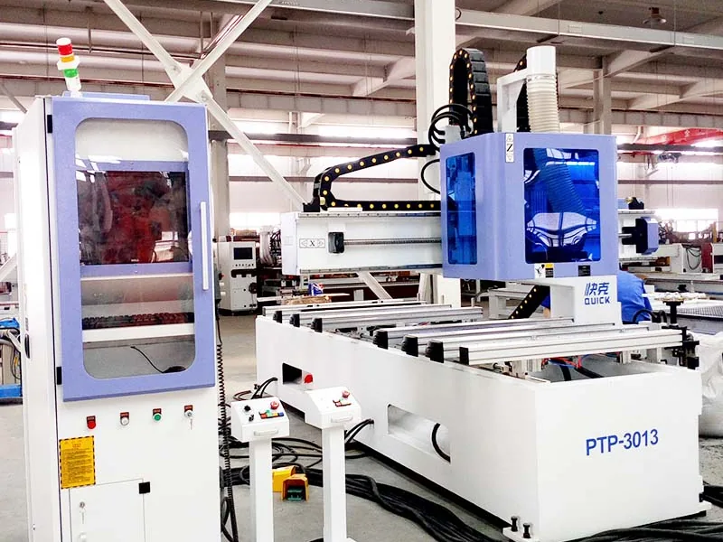 ماكينة راوتر CNC بنظام PTP لثقب الألواح وتفريزها